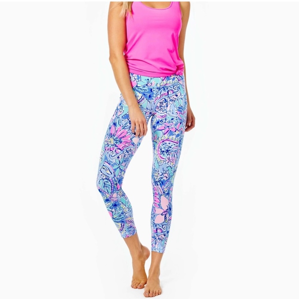 Lilly Pulitzer Weekender Luxletic Legging in Got Your Back Size XXL